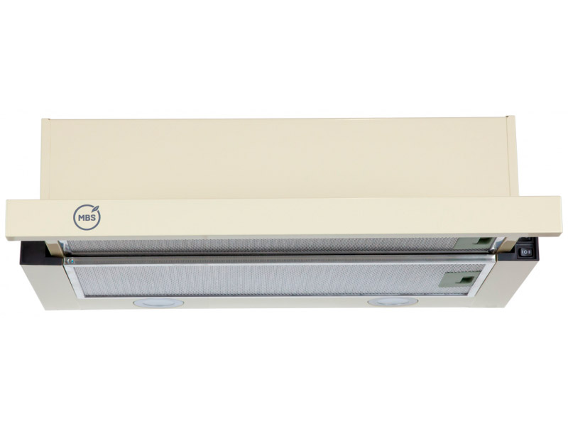 9970727 Вытяжка телескопическая MBS ARALIA 150 бежевый/бежевый STDN-0054841 - Вид №2