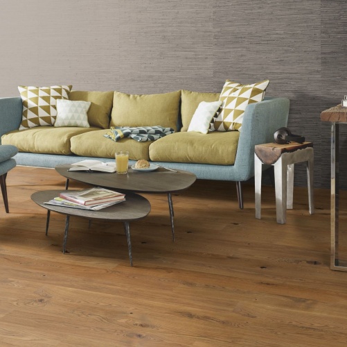 Массивная доска Boen Solid Plank Antique Дуб Натур (Гладкая) 800-2220х137 мм EACAVKWD - Вид №1