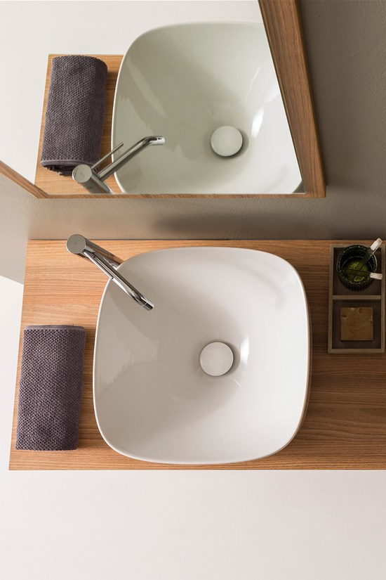 5501 Scarabeoceramica Умывальник 42x42 Moon Santreyd - Вид №1