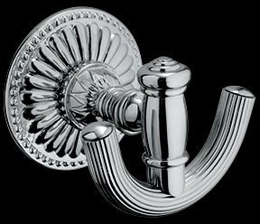 AA242 Крючок двойной bagno&associati AIDA