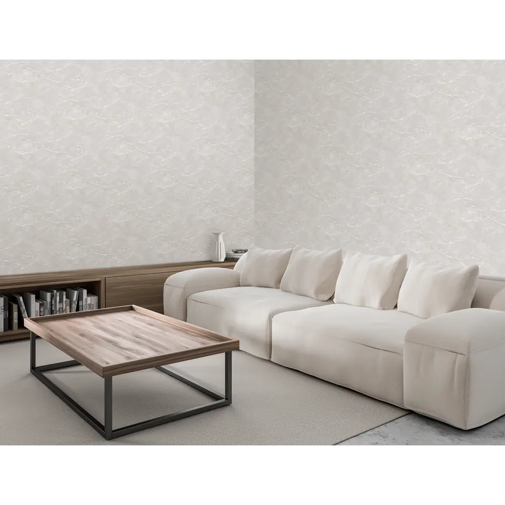 Обои флизелиновые Renowa Statuario белые 1.06 м Re585226 STLM-2071860 - Вид №1