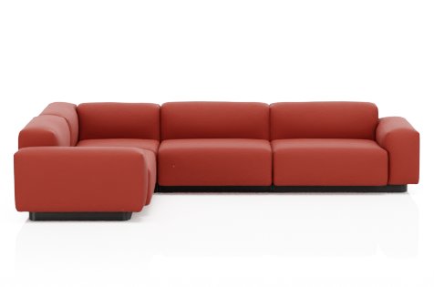 VITRA Мягкий модульный диван Трехместный, угловой элемент Jasper Morrison, 2016 Vitraglobal sun-id-1986680