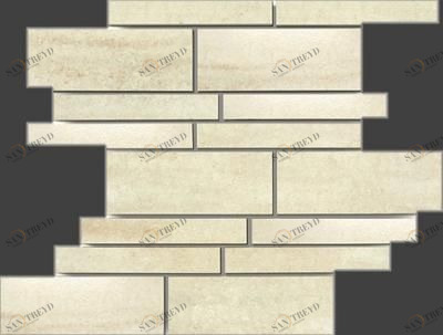 Универсальная мозаика беж 395x300 Керамика Будущего sun-id-333596