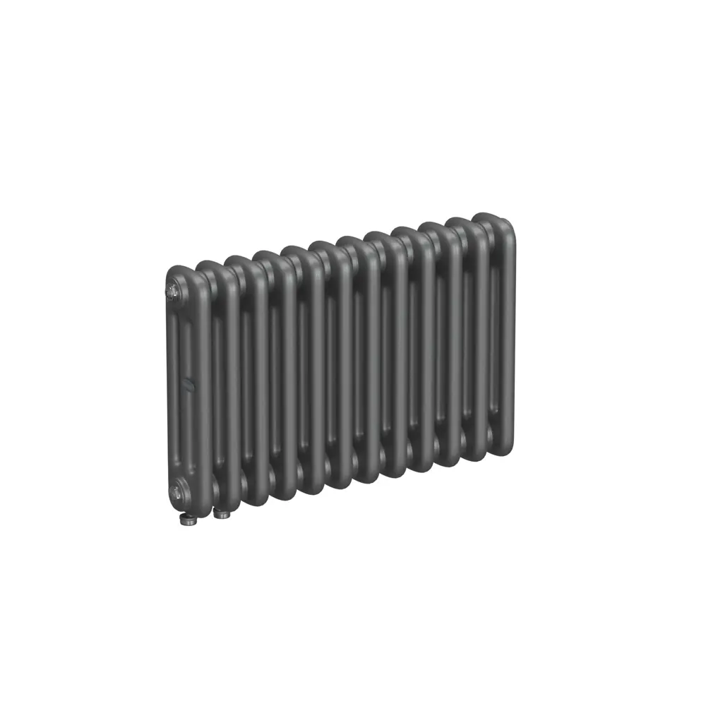 Радиатор трубчатый Rifar Tubog TUB 3037-12TI DV1 300/107 12 секций нижнее подключение сталь серый 89350344 STLM-2130078