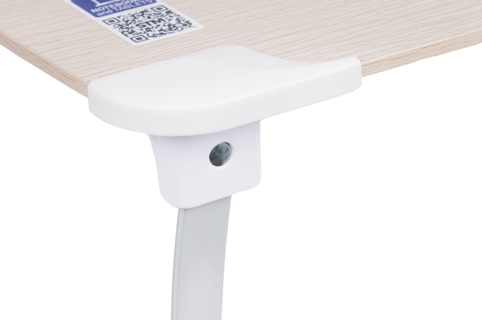 NT1 laptop table wood/white(520x292 mm, mdf, al) STM Santreyd  - Вид №1