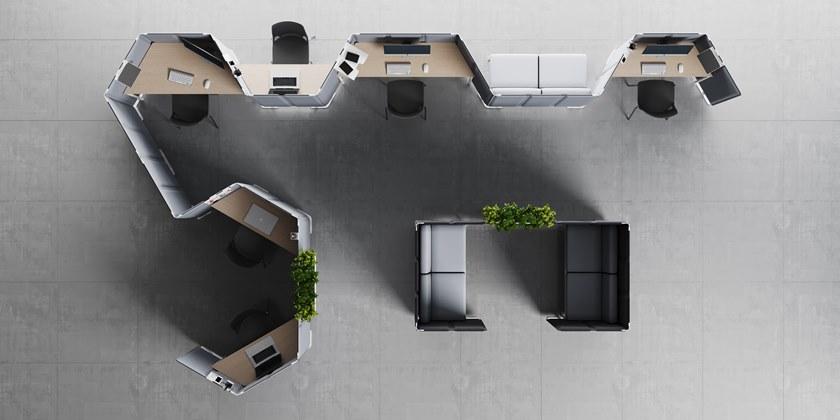 Steelbox by Metalway стол письменный Suite sun-id-1491270 - Вид №2