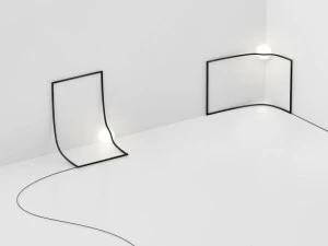 Flos Светодиодный настенный светильник для улицы из нержавеющей стали Outdoor collection - muro+soffitto