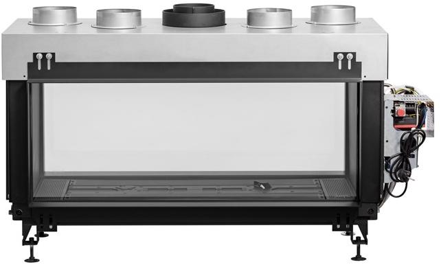 Metalfire Двусторонний закрытый газовый камин Avenue sun-id-1361714 - Вид №4