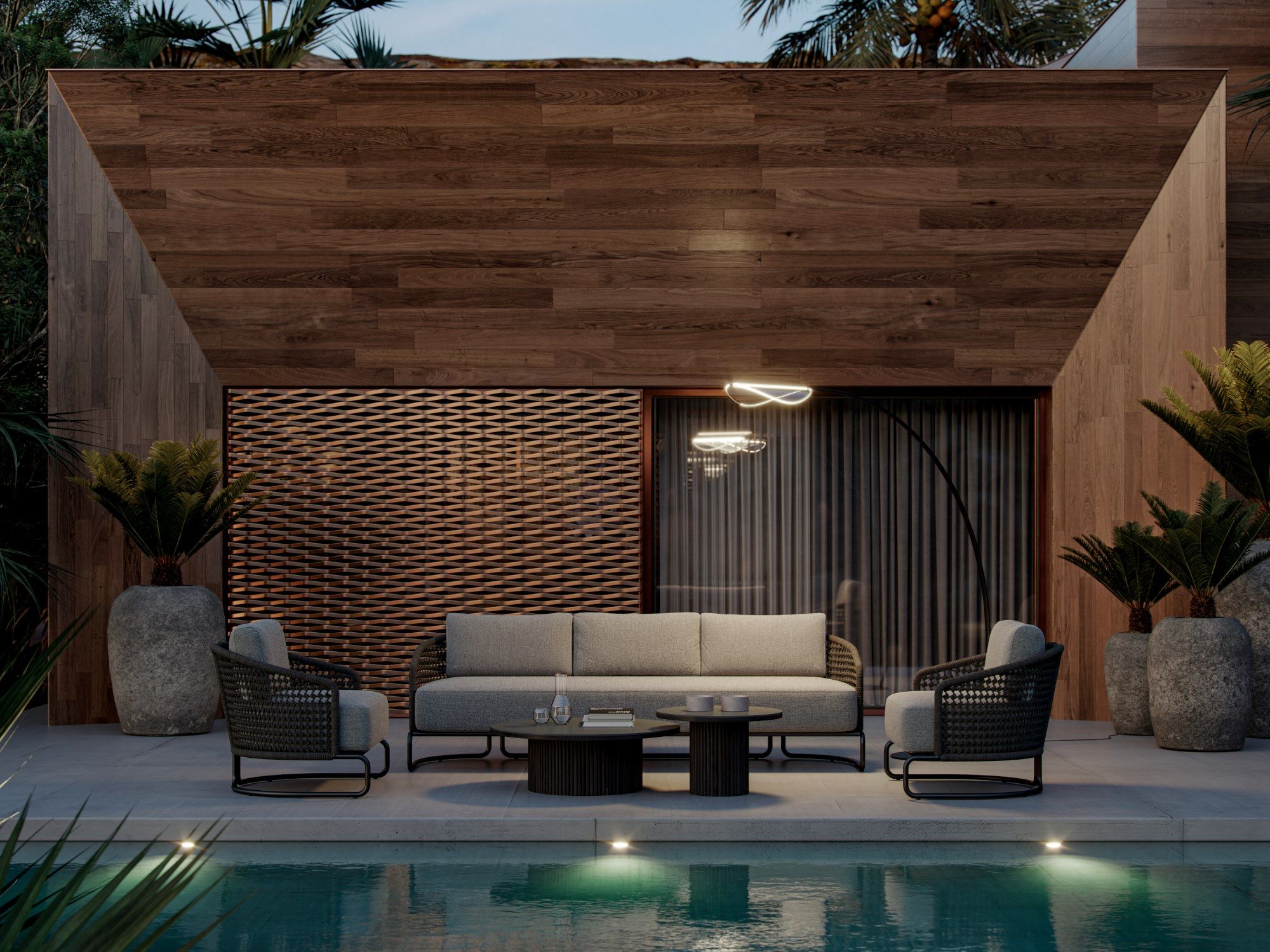 3-местный садовый диван SNOC Pigalle ARCH-00036340 - Вид №4