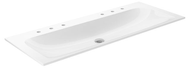 32980311206 Двойной керамический умывальник KEUCO Plan - Вид №1