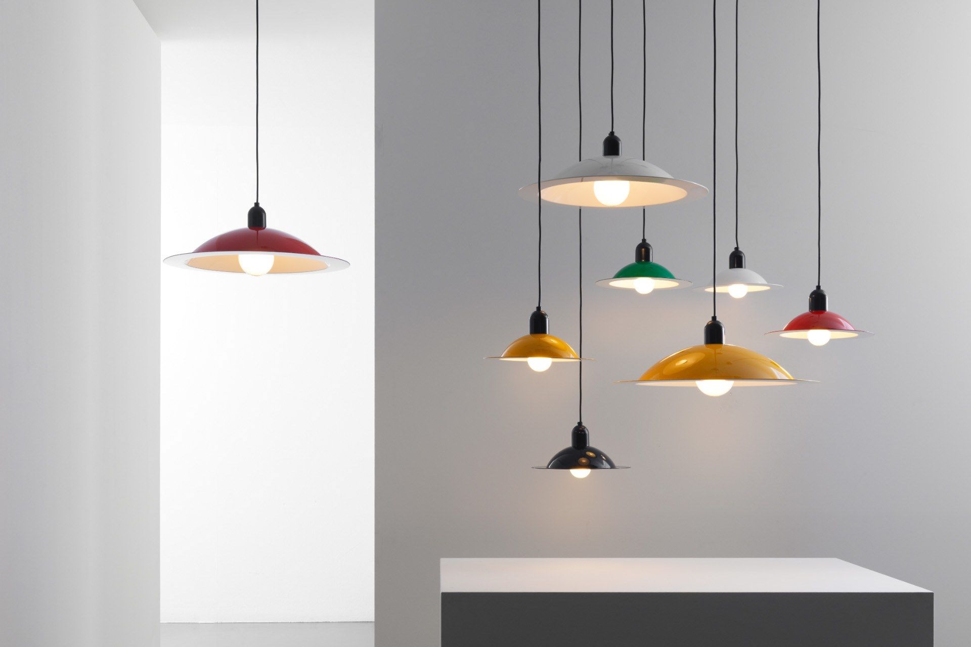 Алюминиевый светодиодный подвесной светильник Stilnovo вспышка ARCH-00124804 - Вид №1