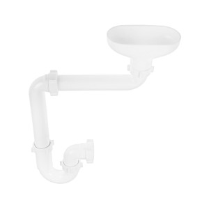 90672410 Сифон для мойки DR5000 1 1/2"х40 мм прямоточный STLM-0332276 АНИ ПЛАСТ