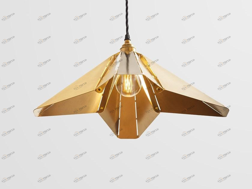 Liqui Contracts Подвесной светильник из латуни Splice sun-id-1460362