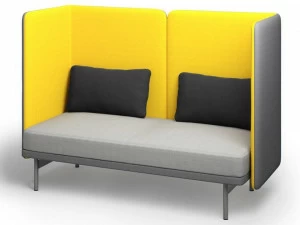 SOFTREND Мягкий диван из ткани с высокой спинкой Frankie
