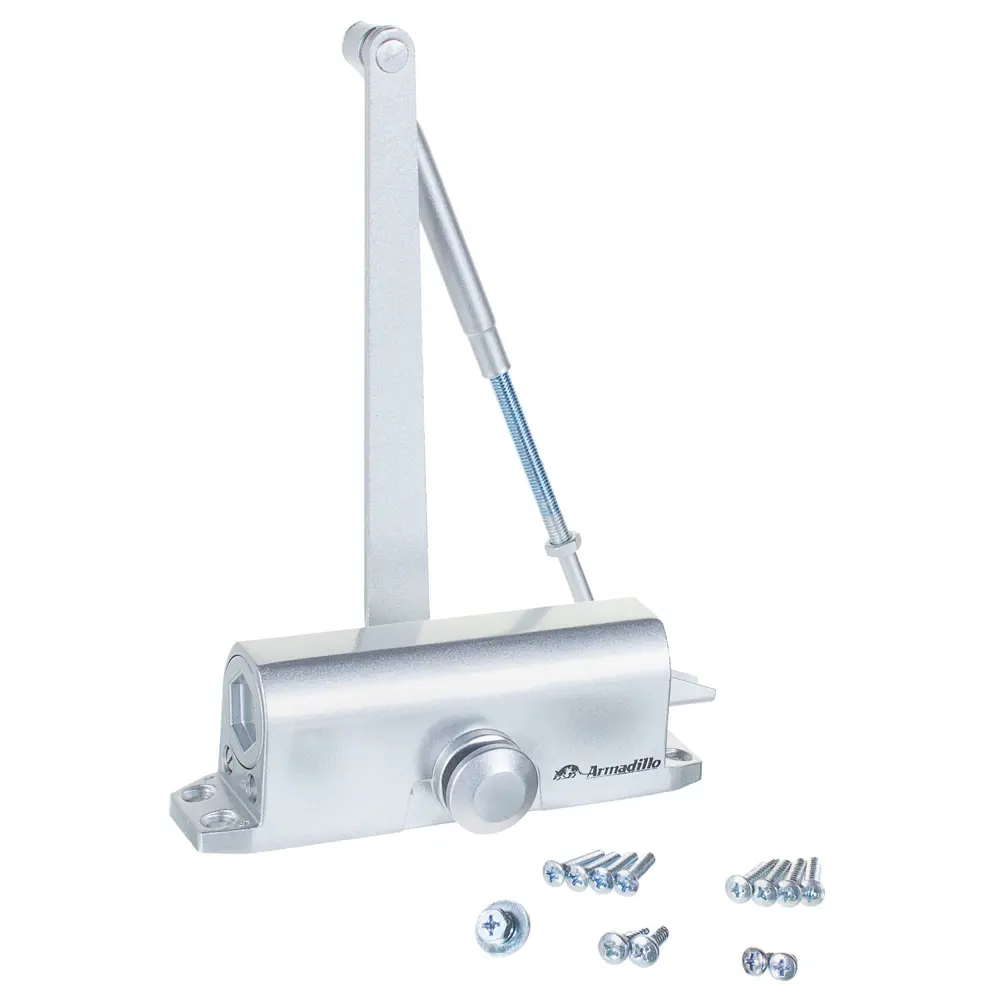 Доводчик морозостойкий LY3, до 65 кг, цвет алюминий ARMADILLO STLM-2088786 - Вид №1