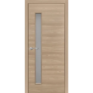 Комплект двери остекленная 90x200 см Hardflex цвет коричневый с добором 100 мм