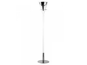 Торшер из алюминия и стекла