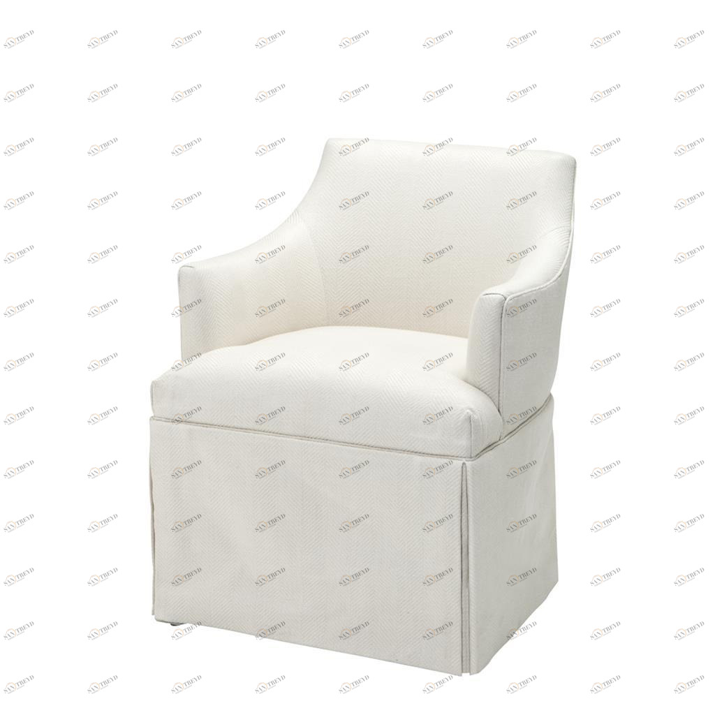 Кресло Lucille от Eichholtz белое EICHHOLTZ ДИЗАЙНЕРСКИЕ, EICHHOLTZ 062295 Белый 