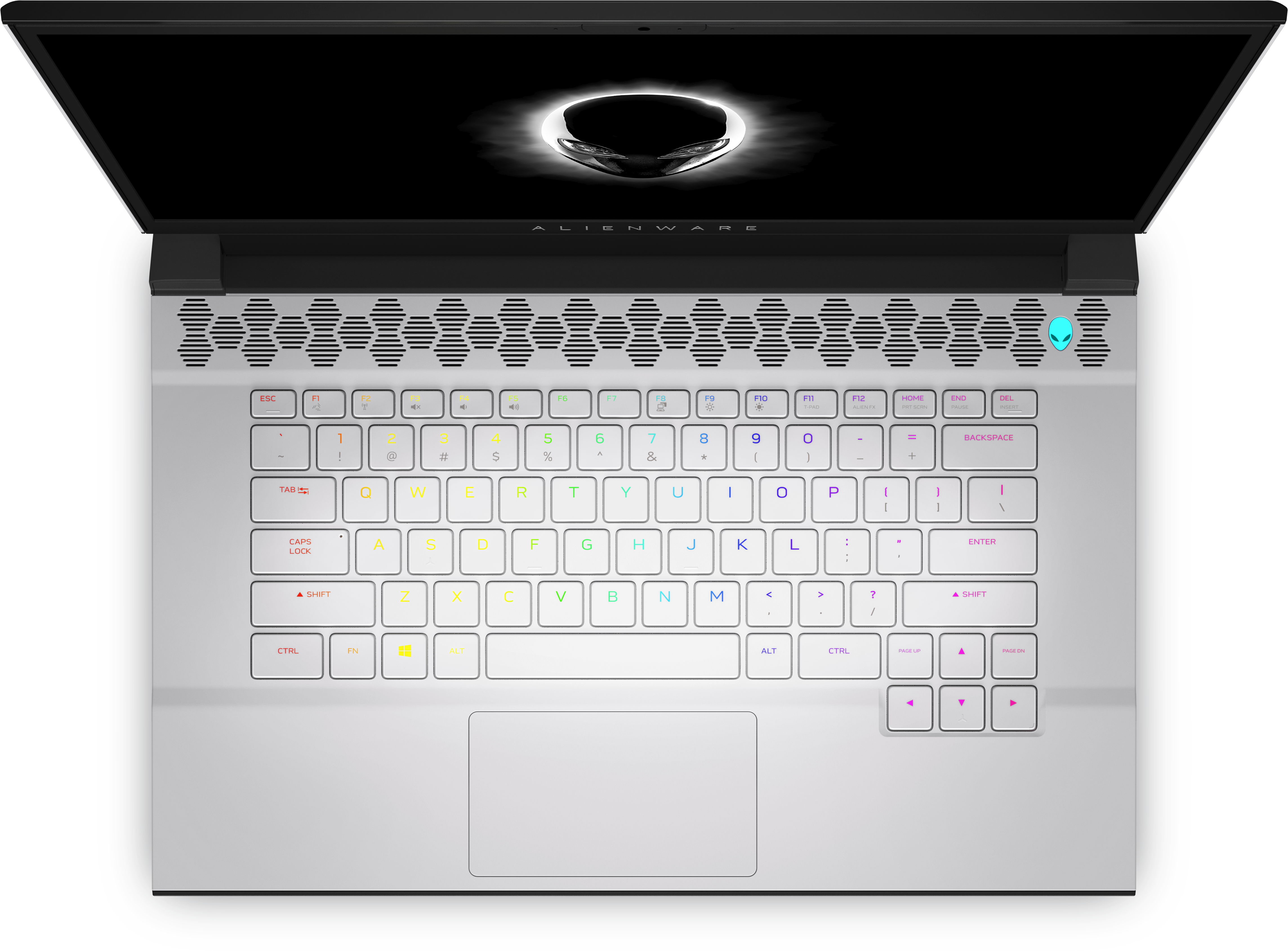 M15-2985 Alienware m15 r4 15.6"(1920x1080 300hz)/intel core i9 10980hk(2.4ghz)/32768mb/512ssdgb/nodvd/ext:nvidia geforce rtx3070(8192mb)/cam/bt/wifi/war 2y/2.11kg/lunar light/ win 10 home + backlit kbrd, 3ms, 300-nits Dell Santreyd  - Вид №4