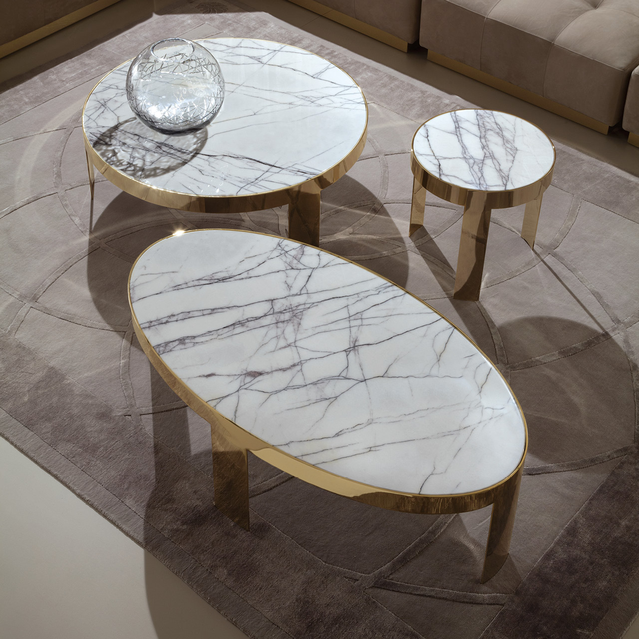 590/46 Infinity круглый металлический коктейльный стол - giorgio collection - Вид №3