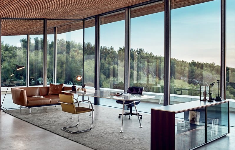 Прямоугольный стол для встреч из натурального камня Knoll Grasshopper ARCH-00053207 - Вид №3