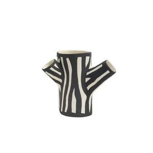 Ваза Tree Trunk S белая