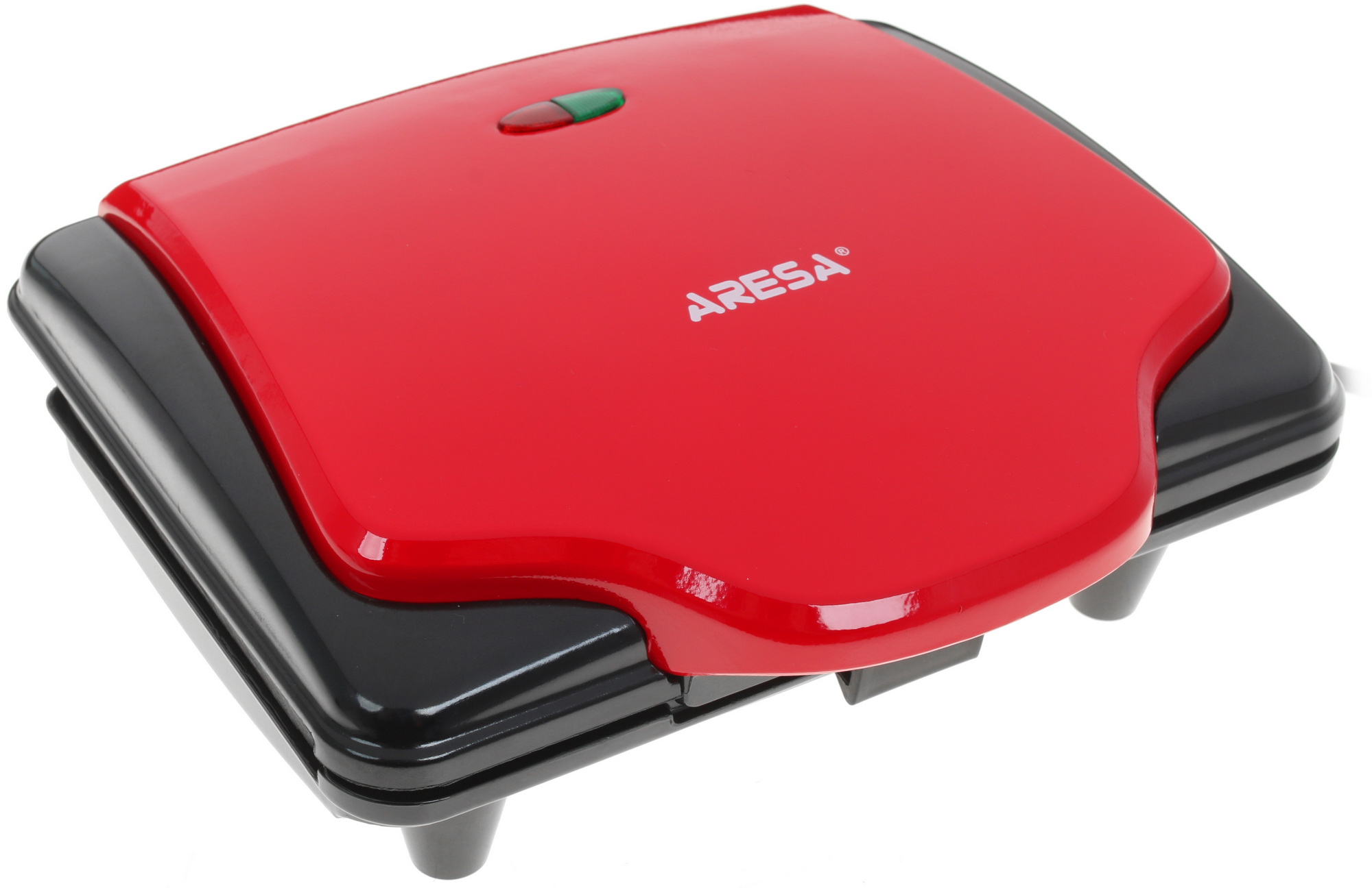 1085235 Вафельница Aresa AR-2801 красный STDN-0094262