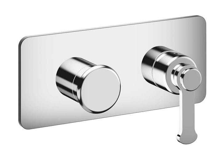 Однорычажный встраиваемый смеситель для душа / ванны с пластиной CRISTINA Rubinetterie Маяк ARCH-00046833 - Вид №1