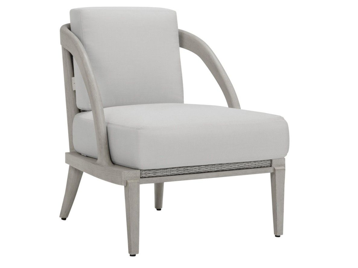 Садовое кресло из тикового дерева и JanusFiber® с подлокотниками JANUS et Cie Альпинарий ARCH-00055554