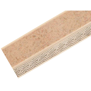 Бленда 1 м/п Грация 5см пластик цвет песочный