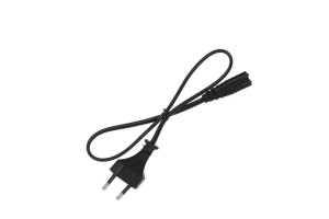 16370432 Кабель для аудио-видео техники IEC-320-C7--розетка 220V, 2-pin 0,5m черный TP228-0.5-B Telecom