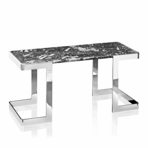 450133,9 ABHIKA БОКОВОЙ СТОЛ FOSSIL H50 102X40 BLACK