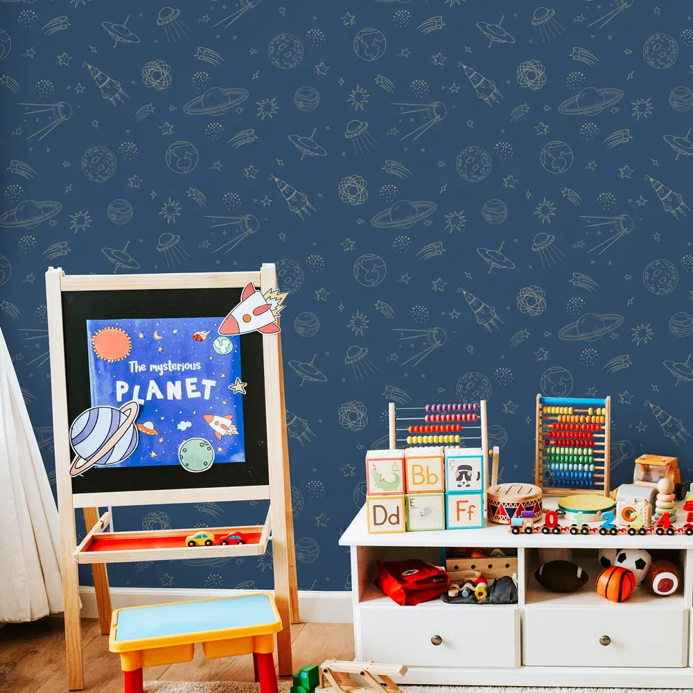 ELYSIUM Галактика: флизелиновые обои с космическим узором 89389851 STLM-1571693 - Вид №2