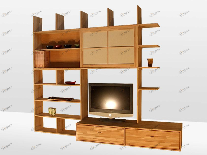 Cinius Книжный шкаф из лакированного дерева отдельно стоящий sun-id-1372278