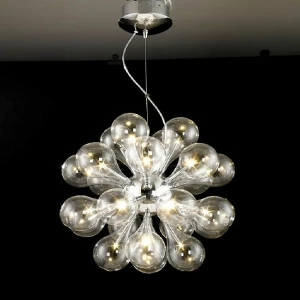 Подвесной светильник Grape 24 от Delight Collection MD2503/24 DELIGHT ДИЗАЙНЕРСКИЕ 243720 Прозрачный;хром