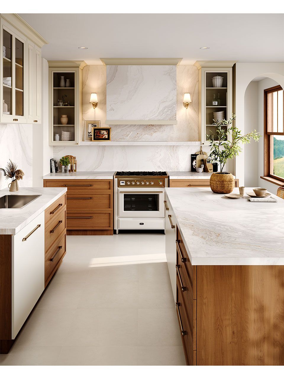 Отделка / столешница из керамогранита Kaleseramik плиты ARCH-00051849 - Вид №2