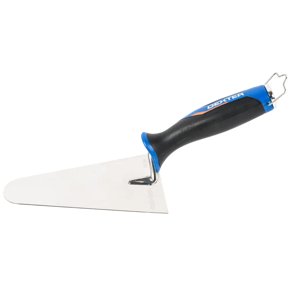 Кельма полукруглая Dexter для кладочных работ с эргономичной рукояткой 82338285 STLM-0024874 - Вид №1