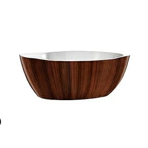 Ванна акриловая отдельностоящая Brown Wood Lagard VERSA