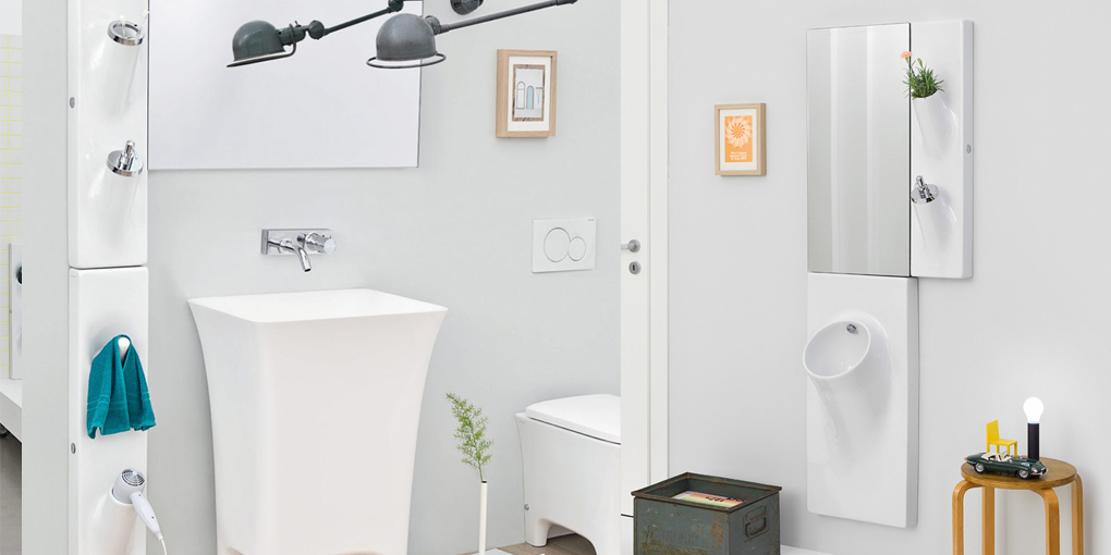 Настенный керамический аксессуар для ванной SOPRA OSC003 One Shot collection ArtCeram (белый) - Вид №1