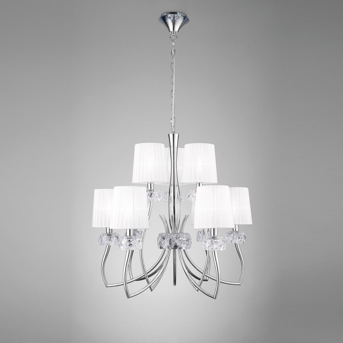 004334 Люстра 9L (хром) Mantra Loewe - Вид №9