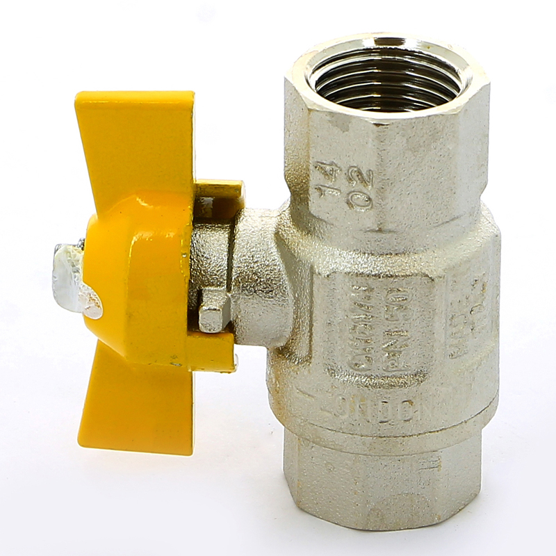 Кран шаровой для газа ВВ LONDON бабочка ITAP 1/2" 06812 - Вид №4