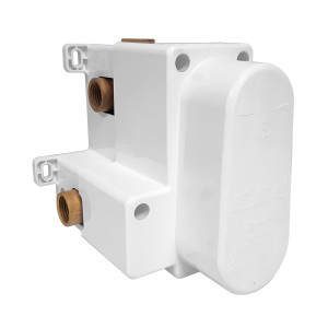 102166204  Скрытый термостатический смеситель для ванны / душа, скрытый монтаж - 2-ходовой