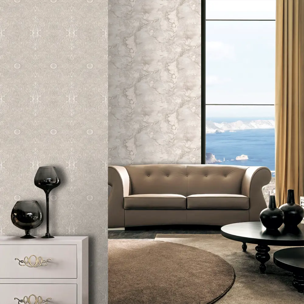 Обои флизелиновые Erismann Neochic бежевые 1.06 м 60050-02 83211702 STLM-2162859 Santreyd - Вид №3