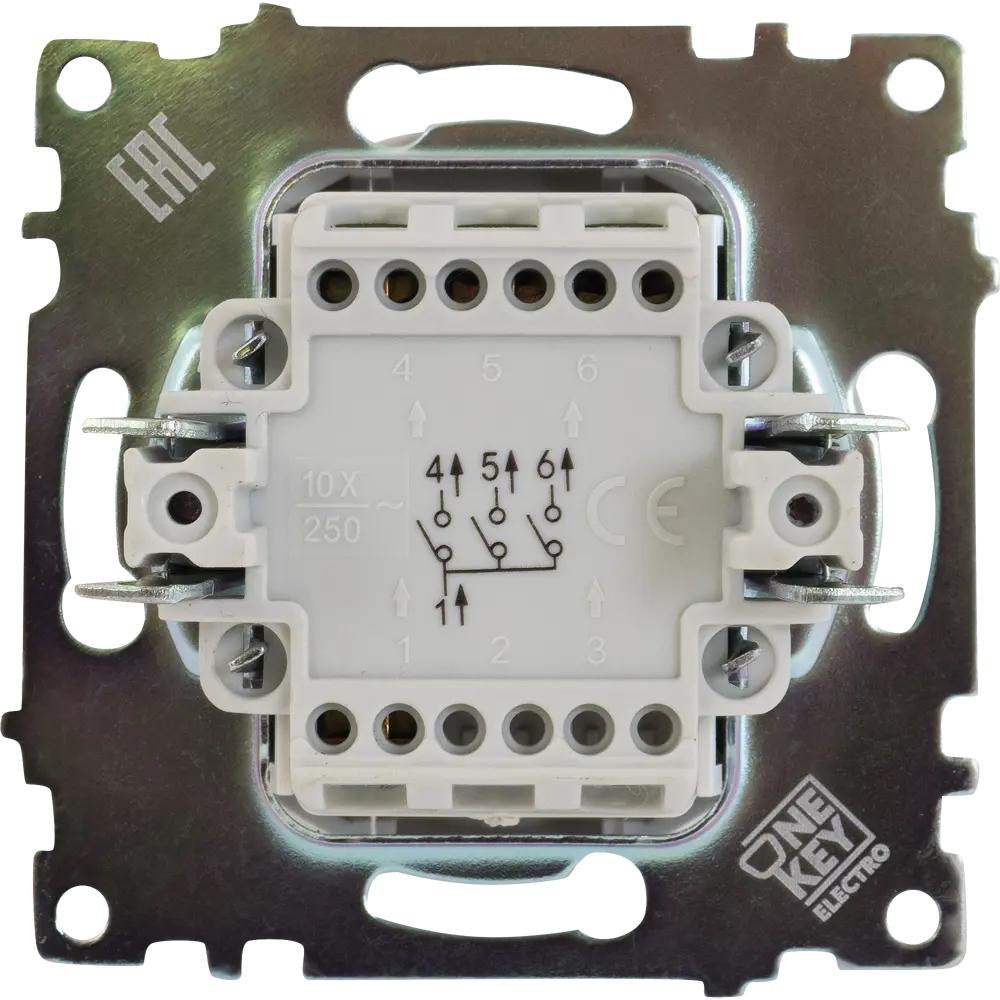 ONEKEYELECTRO Florence — 3-клавишный выключатель для умного освещения 82126974 STLM-0019860 - Вид №3