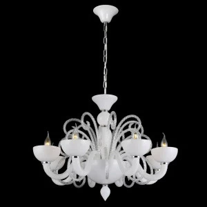 Потолочная люстра Crystal Lux Margo SP8 CRYSTAL LUX ДИЗАЙНЕРСКИЕ, MARGO 058702 Белый