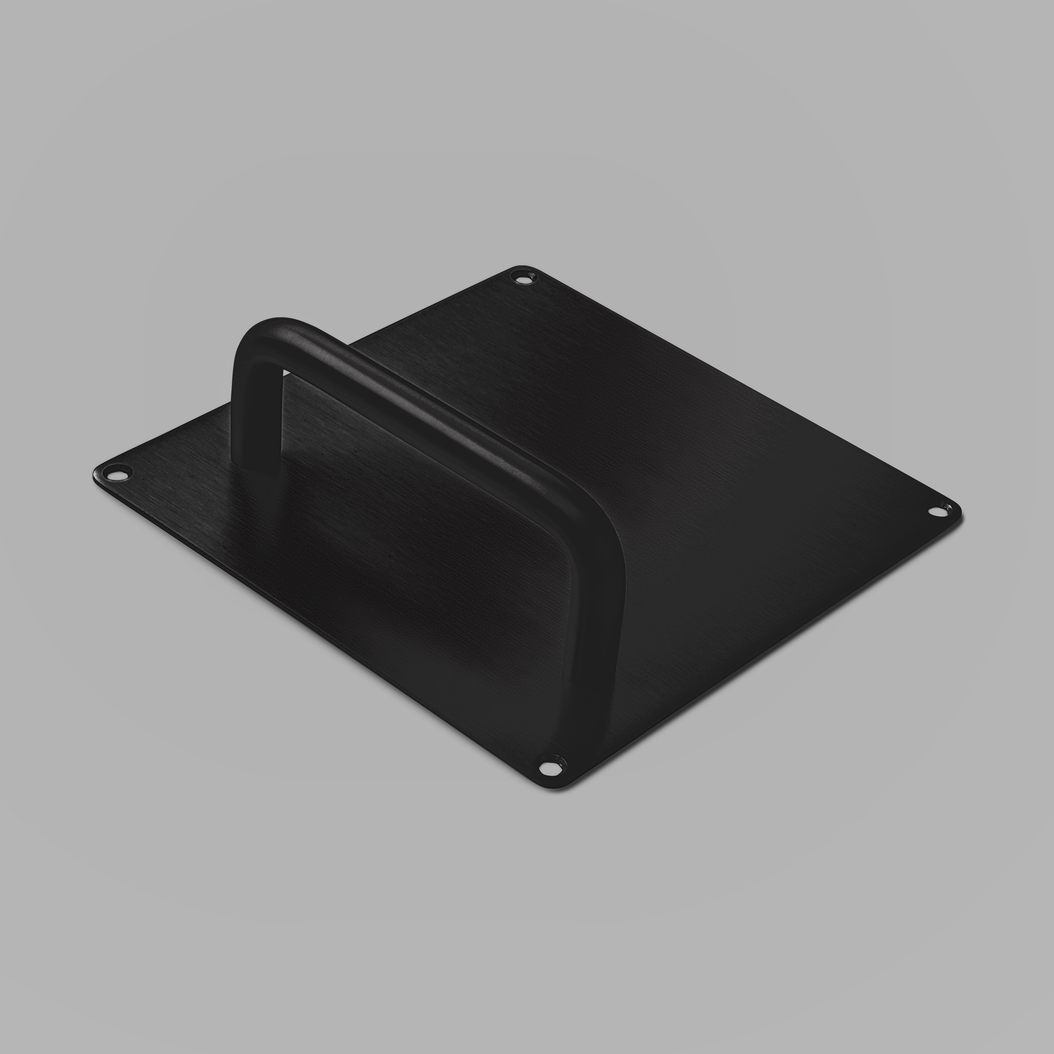 144011P4125 Ручка для вытягивания, прямая задняя пластина - угольd line Knud Holscher  - Вид №1