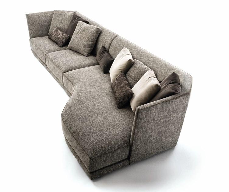Frigerio Salotti Угловой диван из ткани с шезлонгом sun-id-1404525 - Вид №1