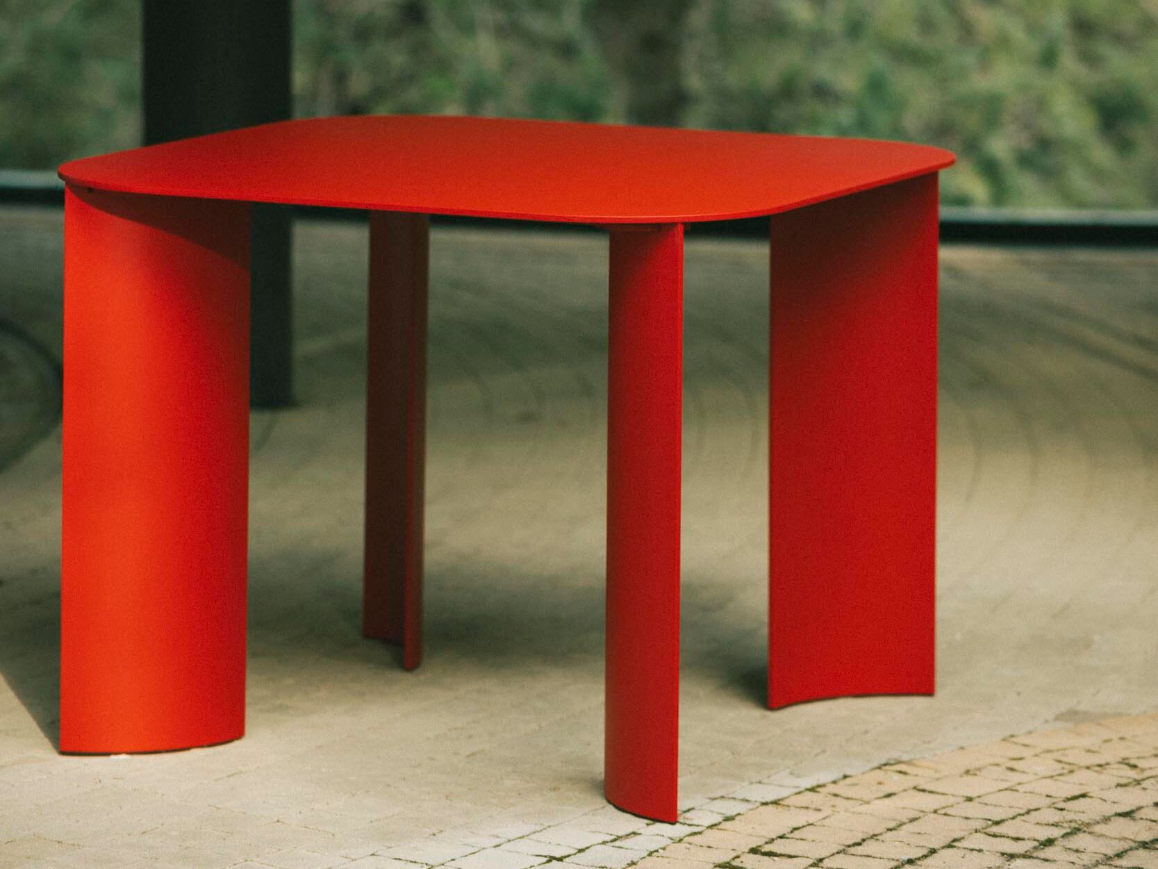 Квадратный металлический стол Ripa INDIA S ARCH-00011603