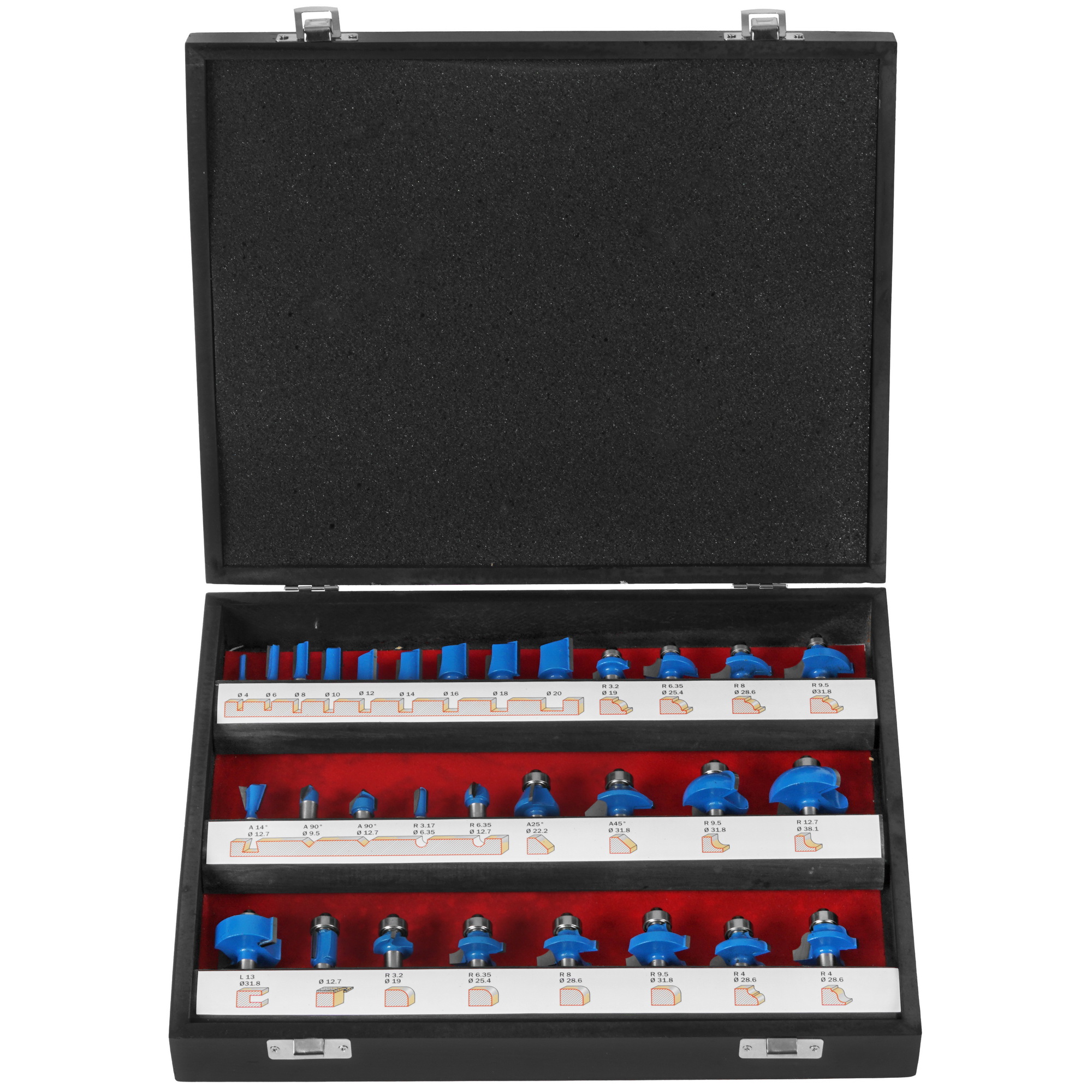 Набор фрез ЗУБР 28796-H30 30 шт 9012566 STDN-0088621