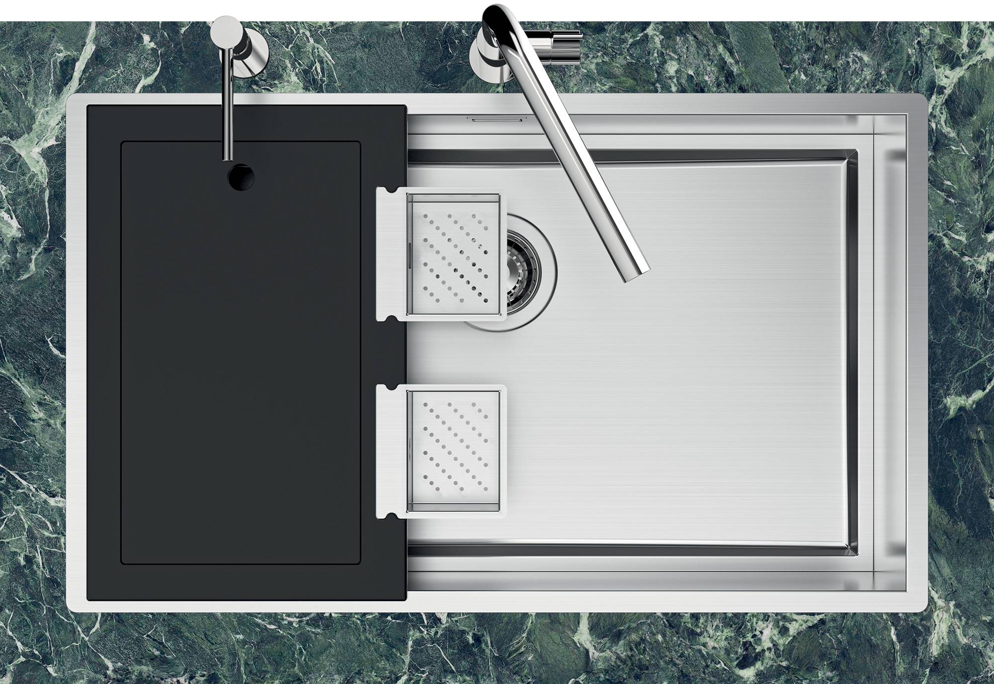 Раковина из нержавеющей стали Foster Quadra Evo ARCH-00089475 - Вид №5